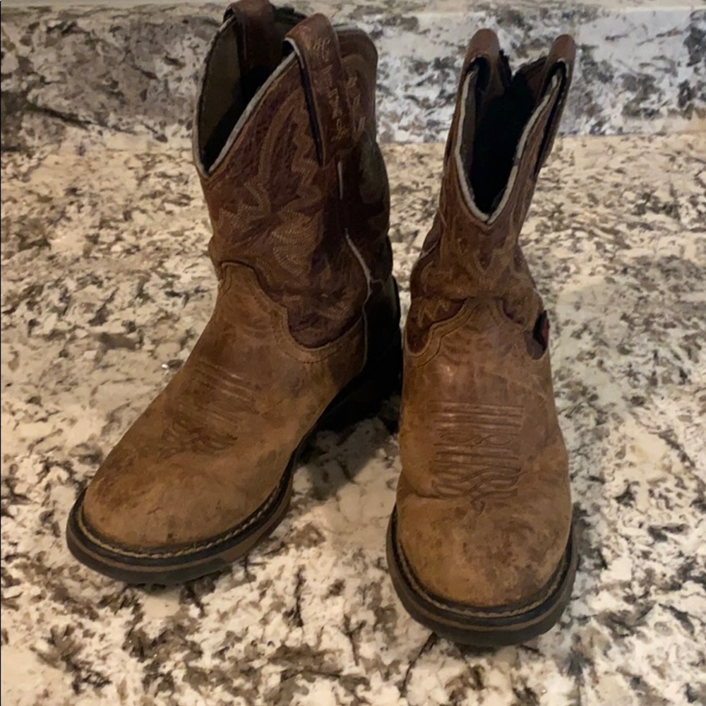 Boys Tony Lama TLX Boots 13 D